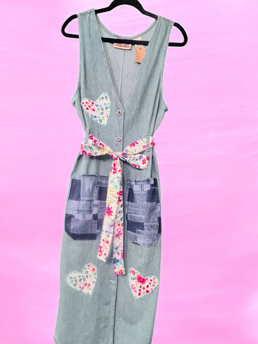 A Piece of My Heart Denim Dress